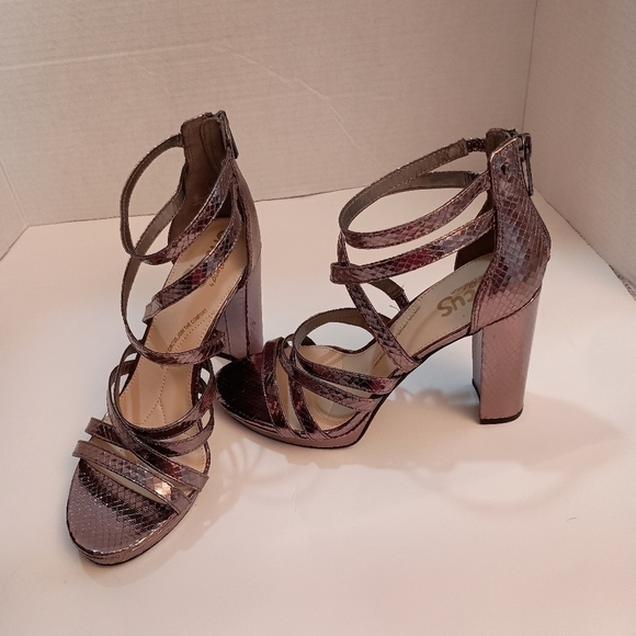 CIRCUS BY SAM EDELMAN WOMEN'S ADELE HEELED SANDALS Size 7 - Picture 1 of 10